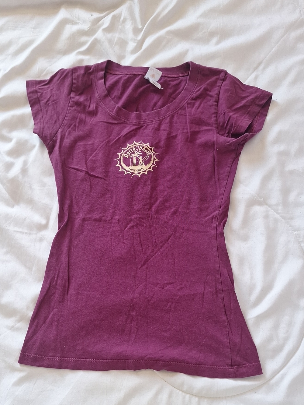 Hawaiian North Shore Surf Girl Graphic Tee